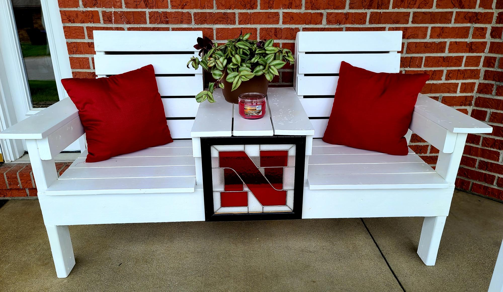 My Front Porch Bench Ana White   Husker Bench 